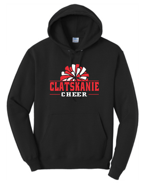 Clatskanie Cheer: Hooded Sweatshirt