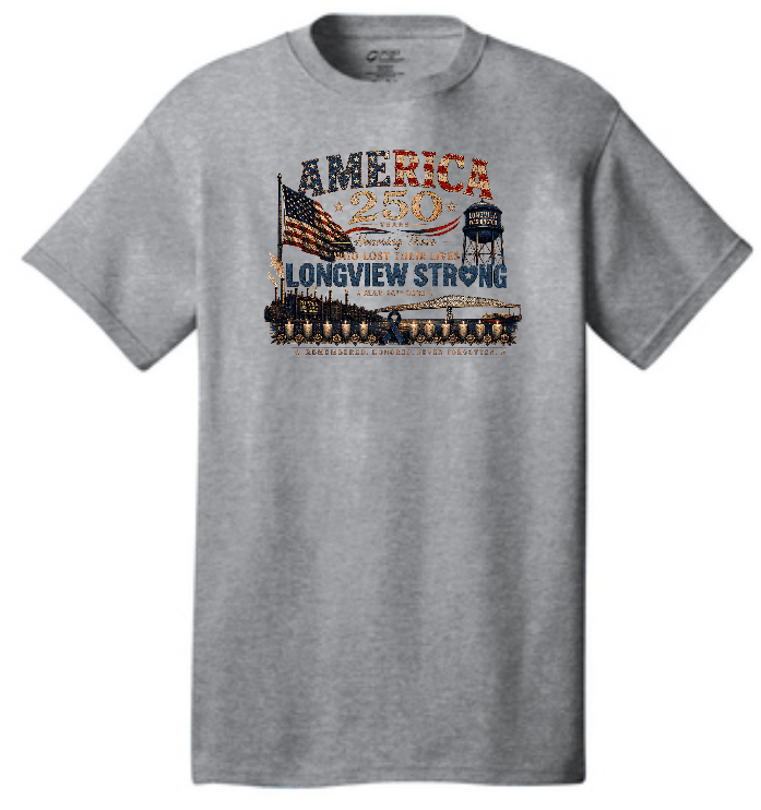 America-Longview Strong: Cotton T-shirt