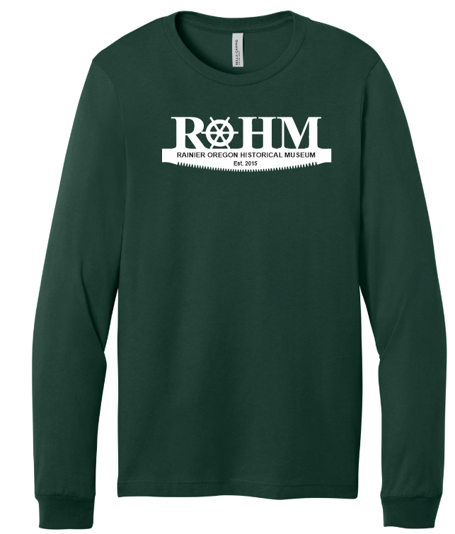 Rainier Oregon Historical Museum: Jersey Long Sleeve T-shirt