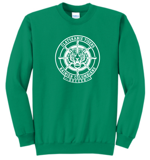 Rainier Clatskanie Boys Soccer: Crewneck Sweatshirt