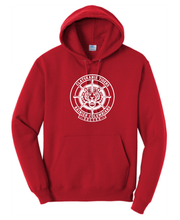 Rainier Clatskanie Boys Soccer: Hooded Sweatshirt