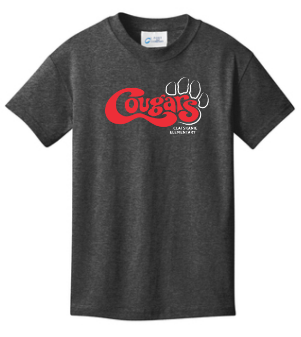 Clatskanie Elementary Cougars: T-shirt