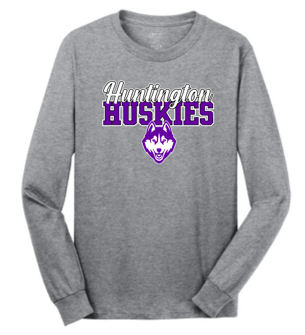 Huntington Huskies: Long Sleeve T-shirt