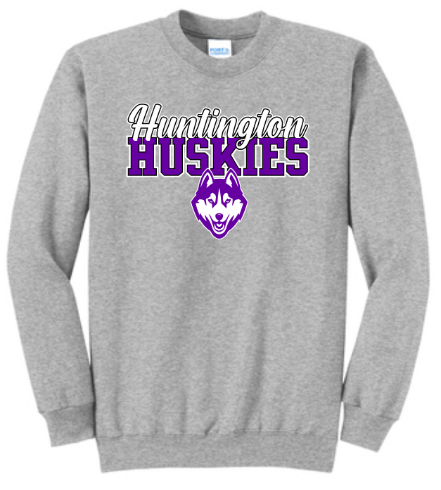Huntington Huskies: Crewneck Sweatshirt