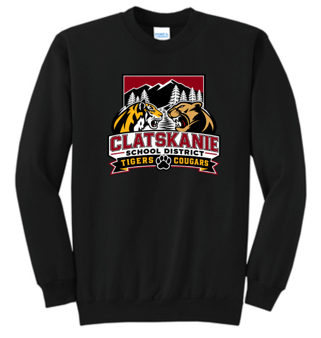 Clatskanie School District: Crewneck Sweatshirt