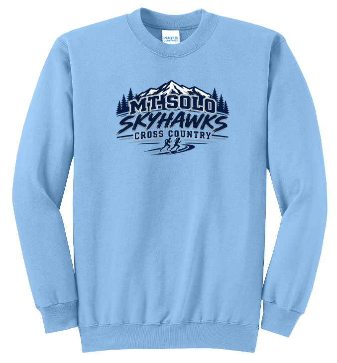 Mt Solo Cross Country: Crewneck Sweatshirt