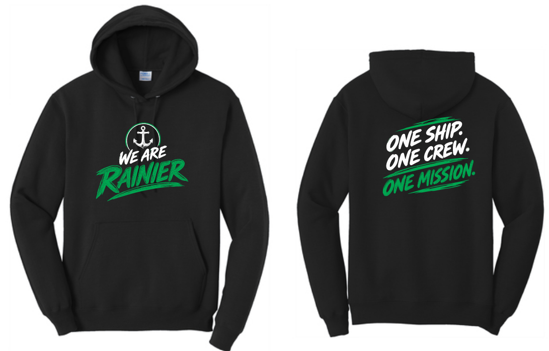 One Crew: Hooded Sweatshirt