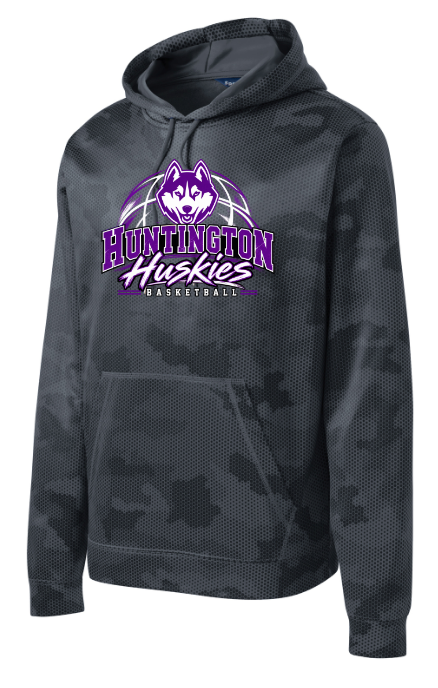 Huntington Boys Basketball: CamoHex Hoodie
