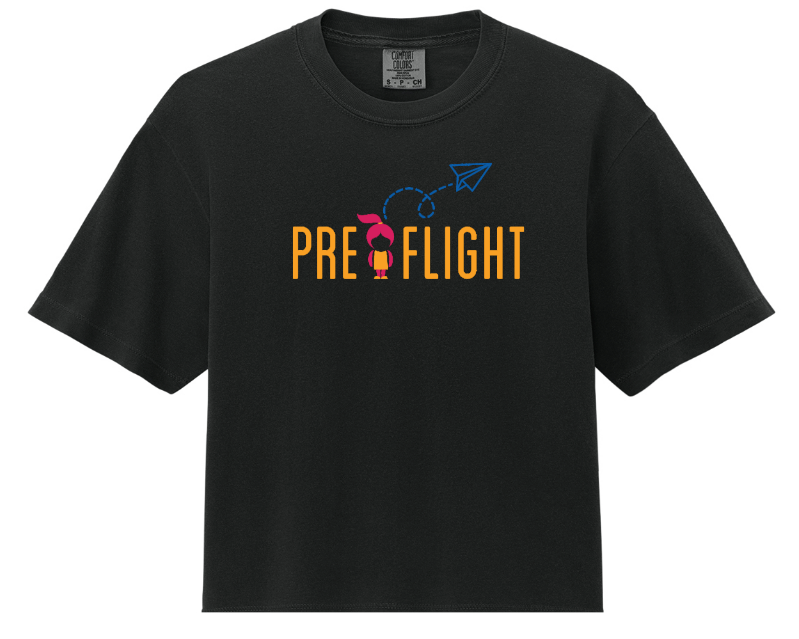 PreFlight: Women's Heavyweight Boxy Tee