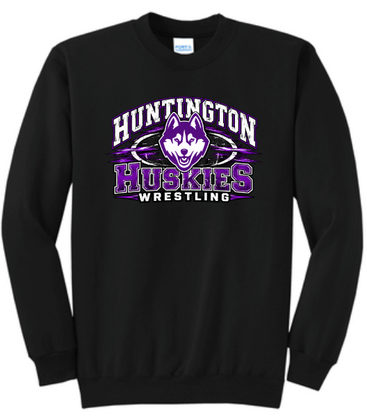 Huntington Wrestling: Crewneck Sweatshirt