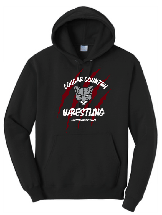 Coweeman Wrestling: Hooded Sweatshirt
