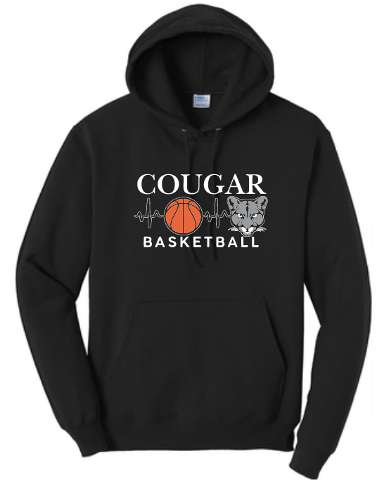 Coweeman Boys Basketball: Hooded Sweatshirt