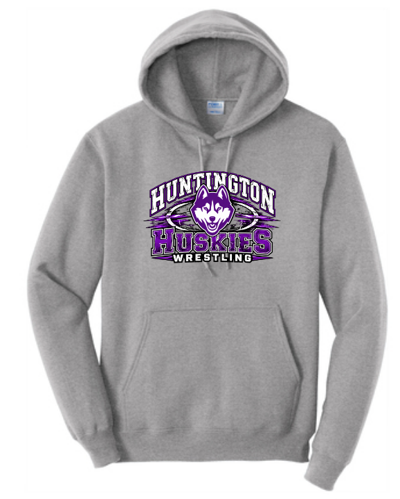 Huntington Wrestling: Hooded Sweatshirt