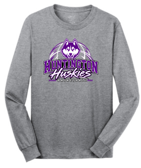 Huntington Boys Basketball: Long Sleeve T-shirt