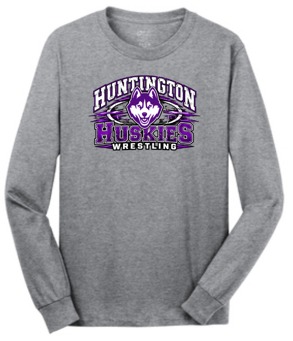 Huntington Wrestling: Long Sleeve T-shirt